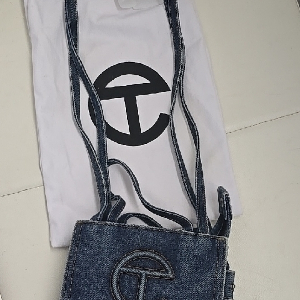 Telfar Denim Mini Bag